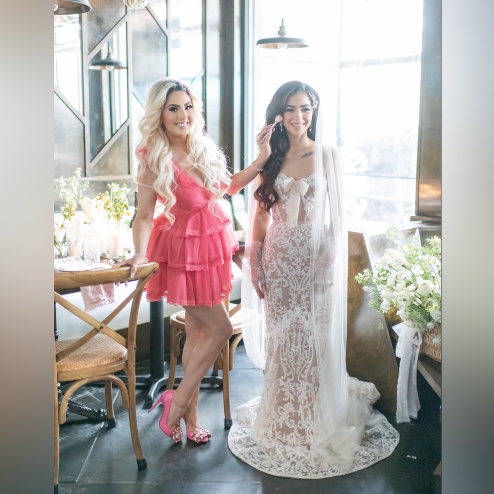 LoveShackFancy party dress Zorina in pink - Picture 7 of 7